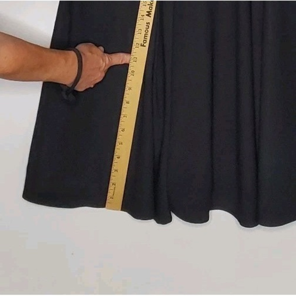 Unique Vintage Dress XL 14 Rockabilly Pinup Retro Rose Embroidered Whimsygoth - Picture 10 of 14